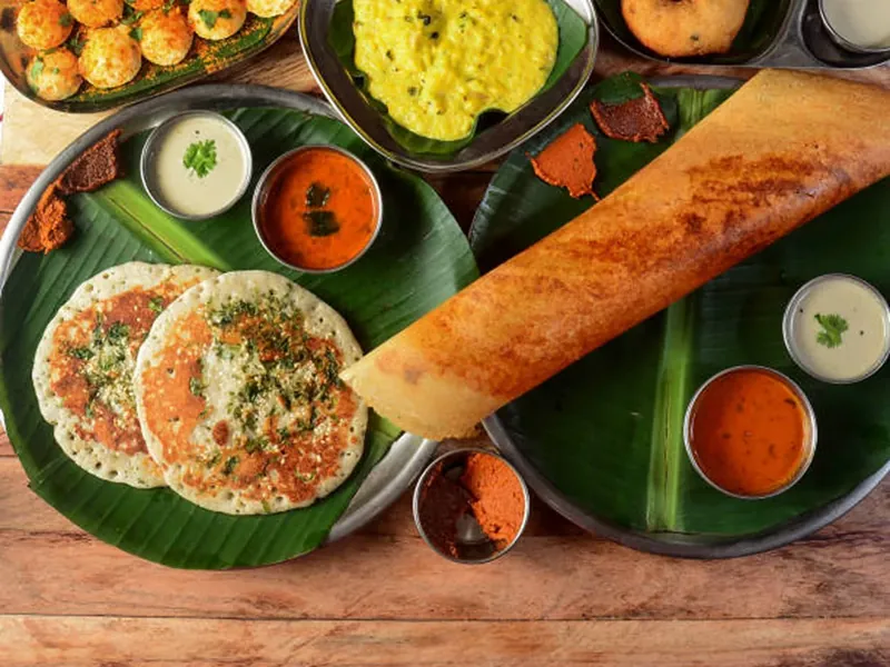 South Indian cuisine by Green Leaf Foods